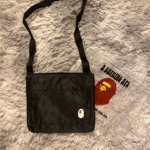 Black Bape Shoulder Bag